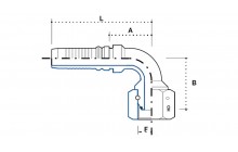  INTERLOCK BSP (Г) УГЛОВОЙ НИППЕЛЬ 90°