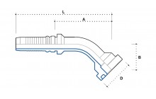 INTERLOCK SF 3000 УГЛОВОЙ 45°