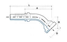 INTERLOCK SF 6000 УГЛОВОЙ 45°