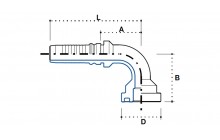 INTERLOCK SF 6000 УГЛОВОЙ 90°