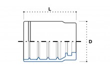 Муфта 1SC - 1SN - 2SC